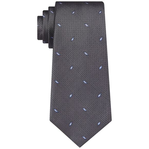 Michael Kors Men's Classic Design Spaced-Out Geometric Tie 14648 - Picture 1 of 1